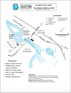 Salmon Hole Trail Map